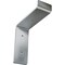 Ekena Millwork Steel Truss Shelf Bracket, Unfinished 2"W x 6"D x 6 1/4"H BKTM02X06X06TSCRS - alternate 1
